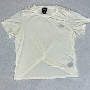 The North Face knotted back workout tee